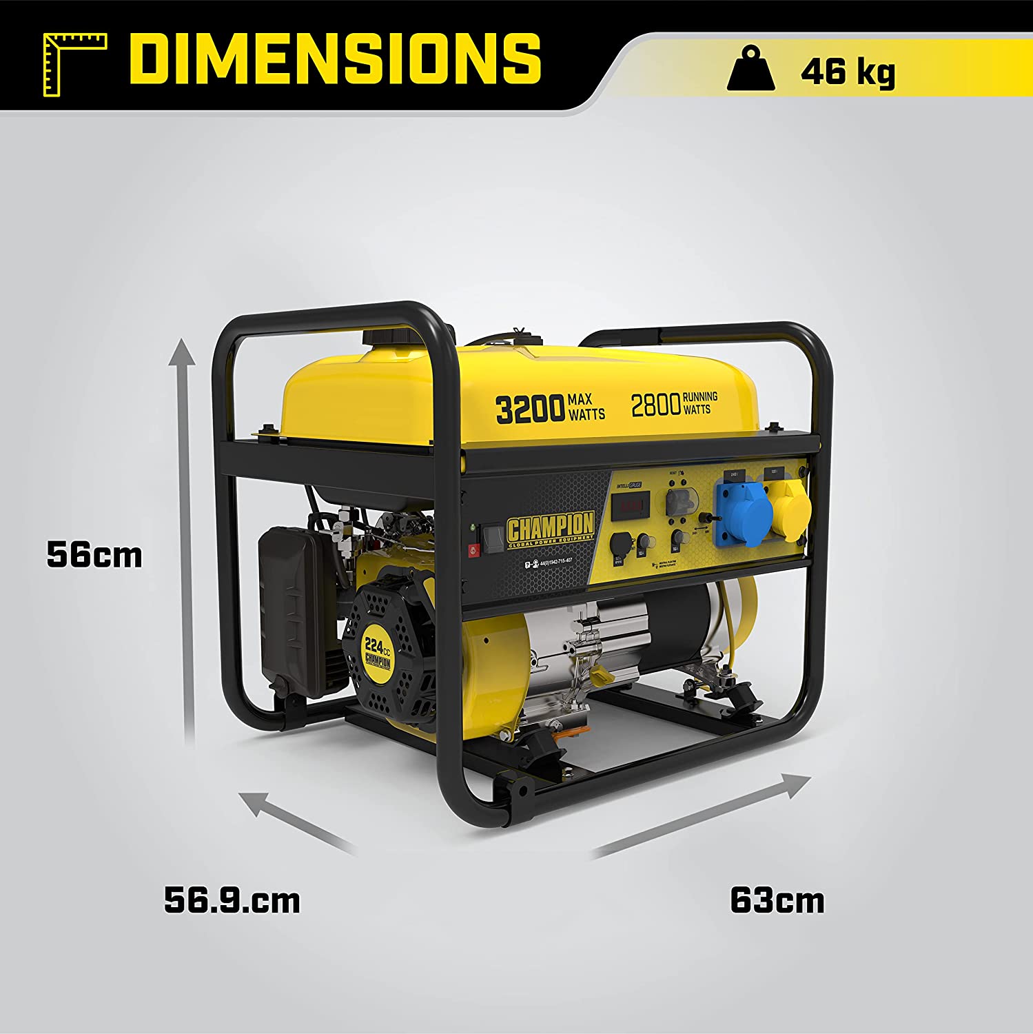 Champion 3200 Watt Petrol Generator
