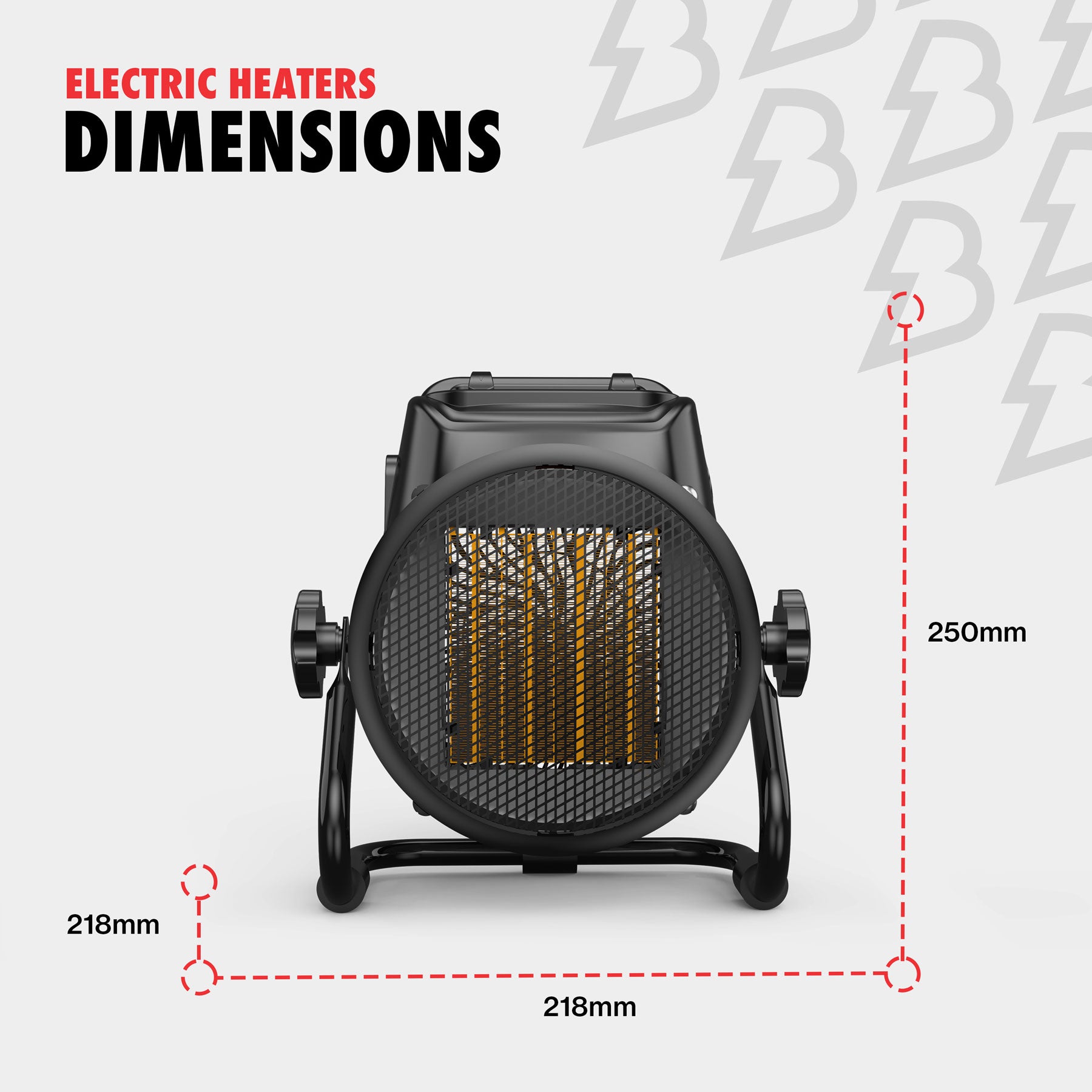 2kW Electric Space Heater