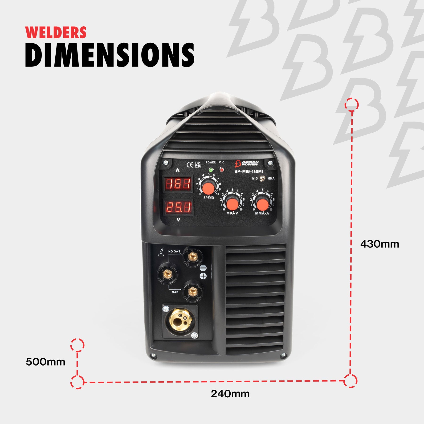 IGBT DC MMA MIG MAG Inverter Welder 160A