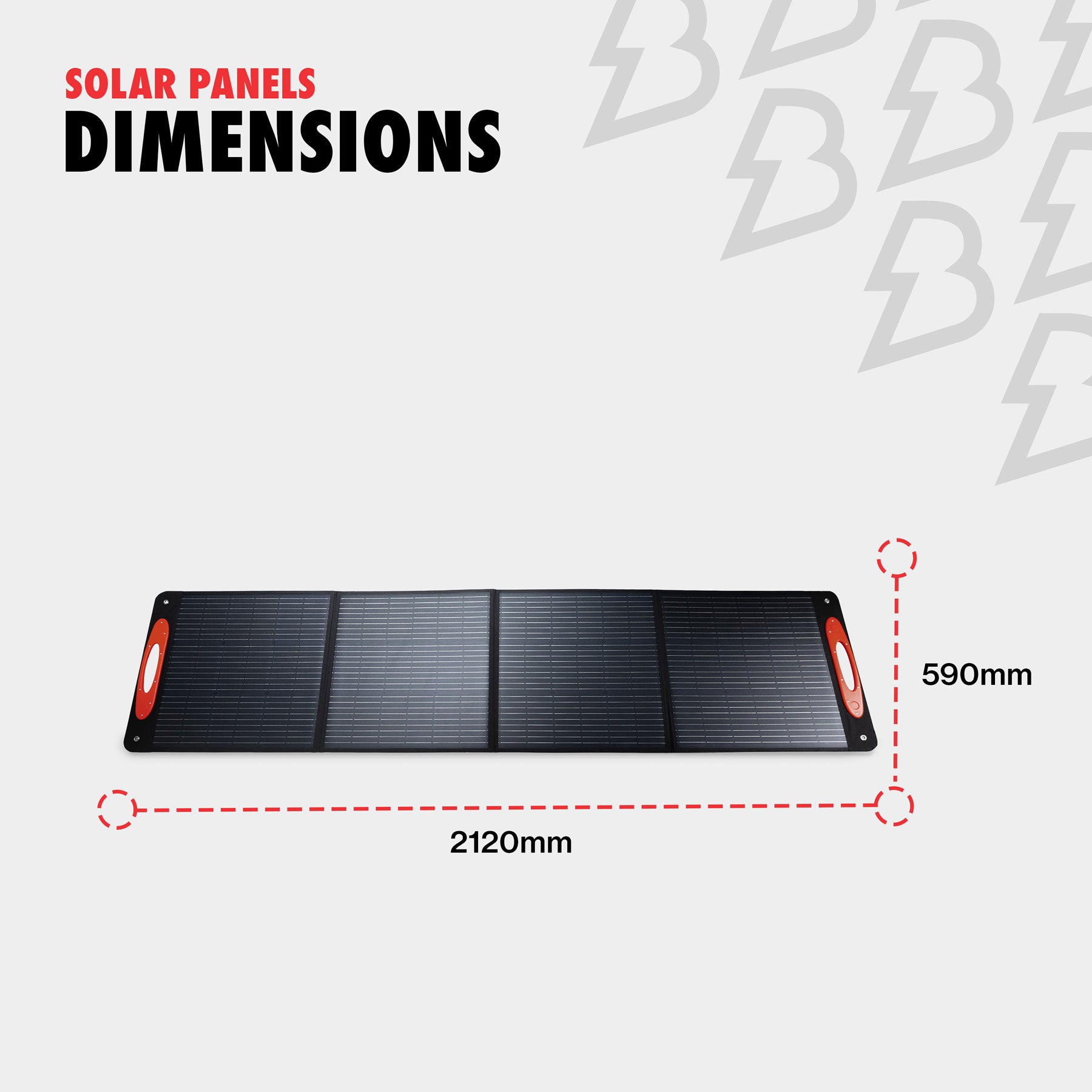 Bimson Power 200 Watt Portable Solar Panel