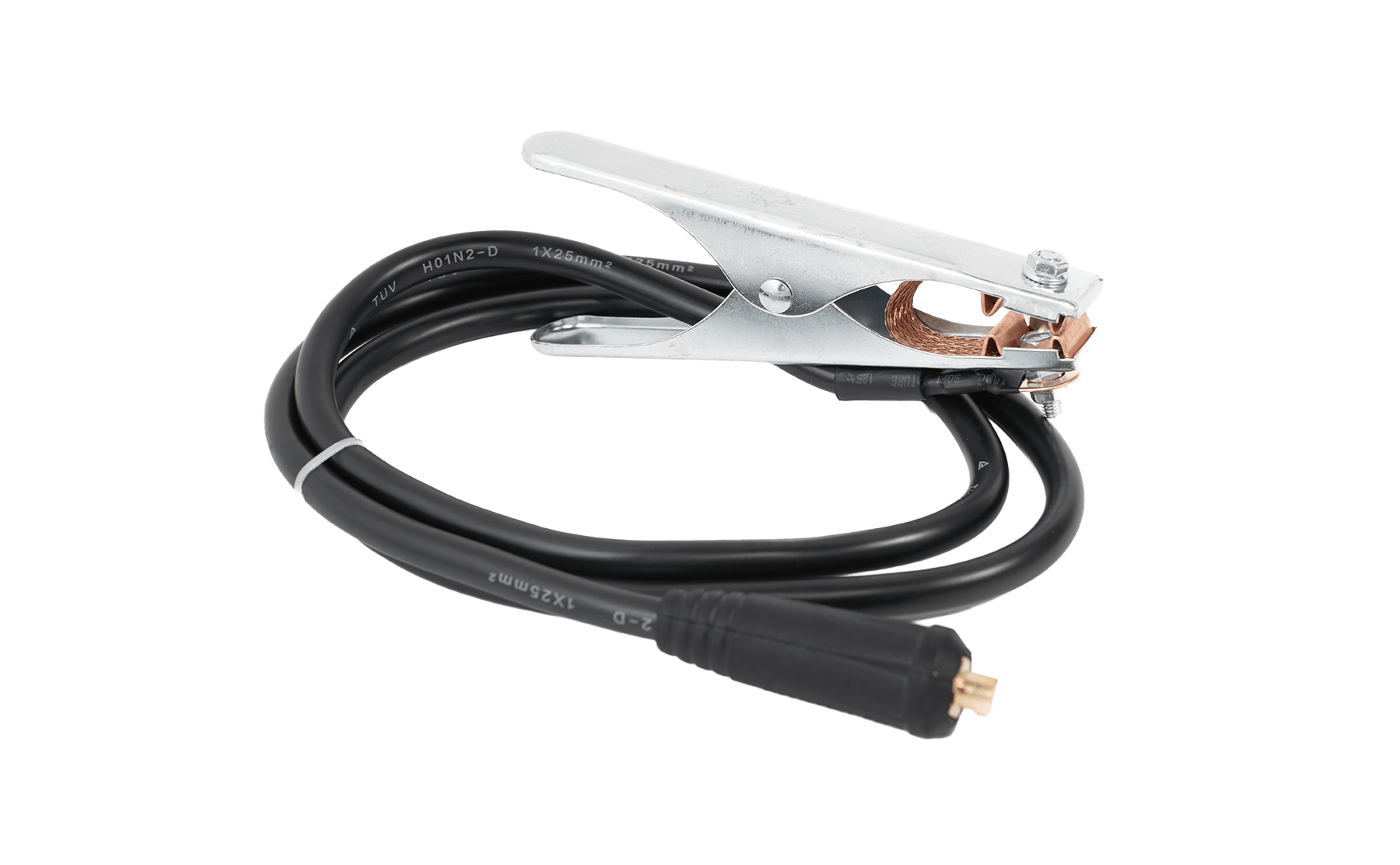 300A Ground clamp with 1.6m/25mm² cable, 10-25mm² Dinse - Bimson Power