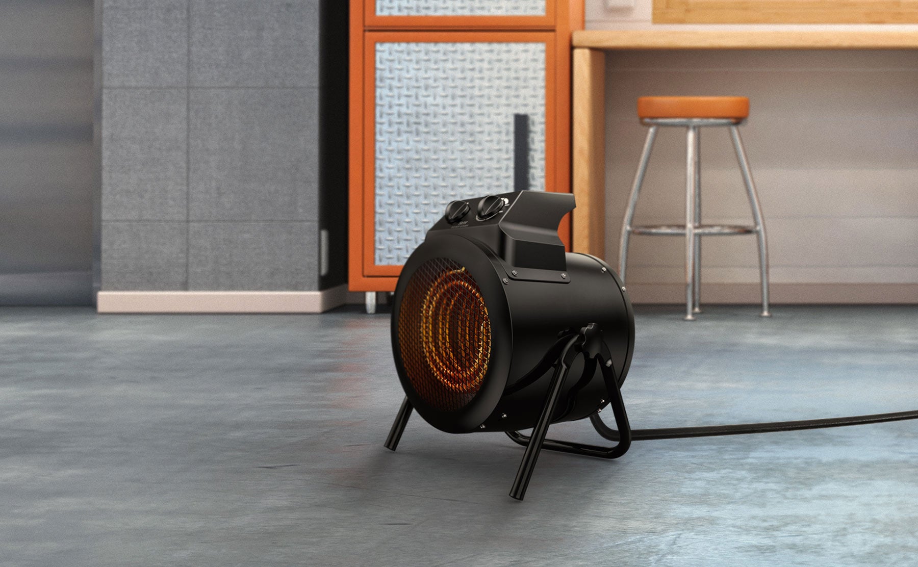 5kW 3-Phase Electric Space Heater