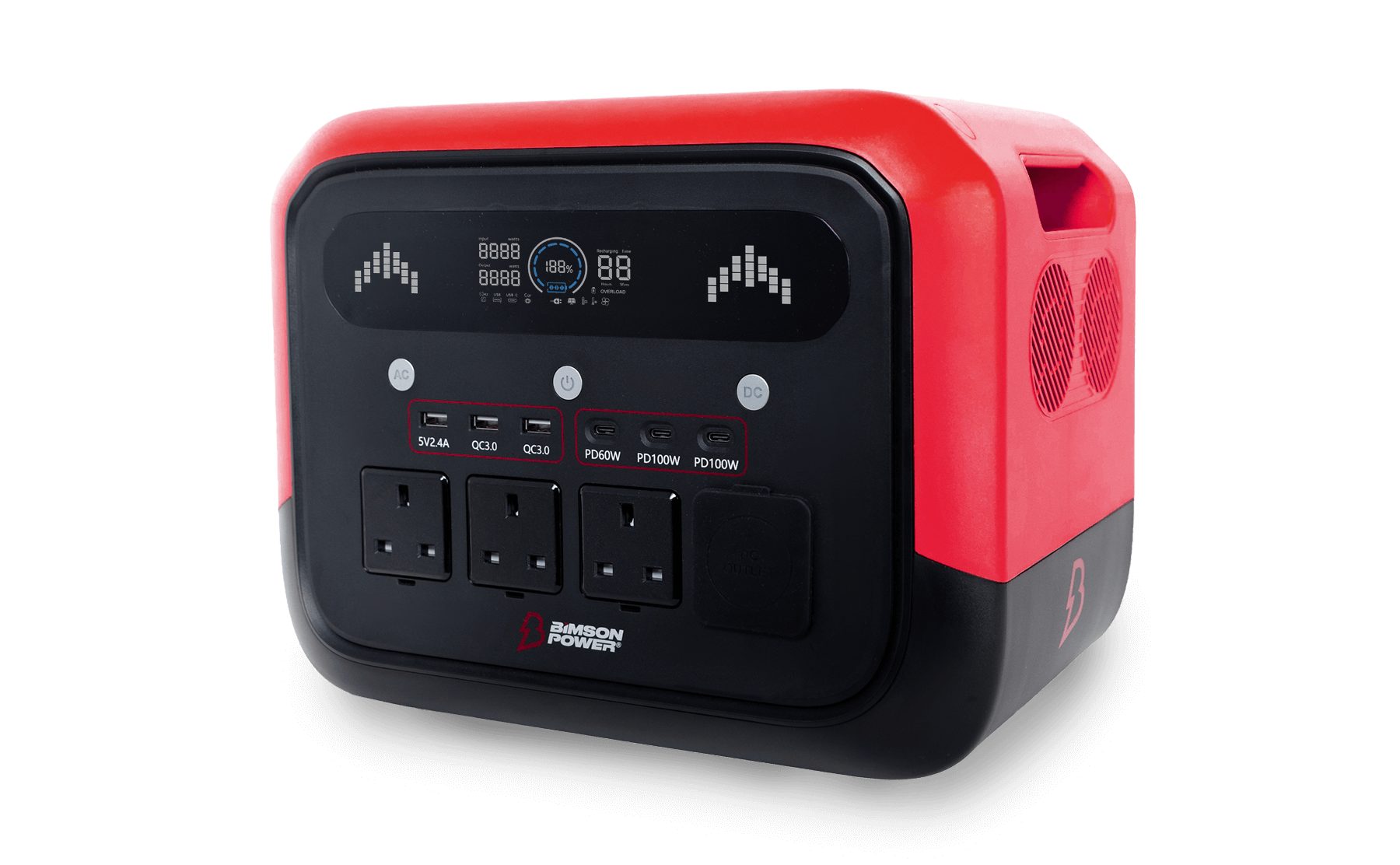 Bimson Power 1200 Watt Portable Power Station - Bimson Power