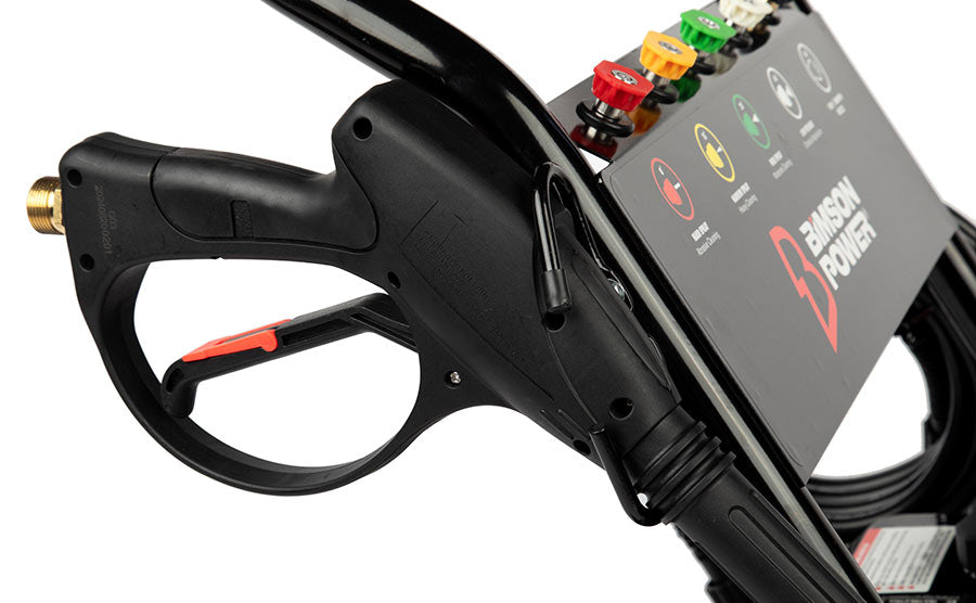 Bimson Power Petrol Pressure Washer 200 Bar (2900 PSI) 9 LPM - 8m hose