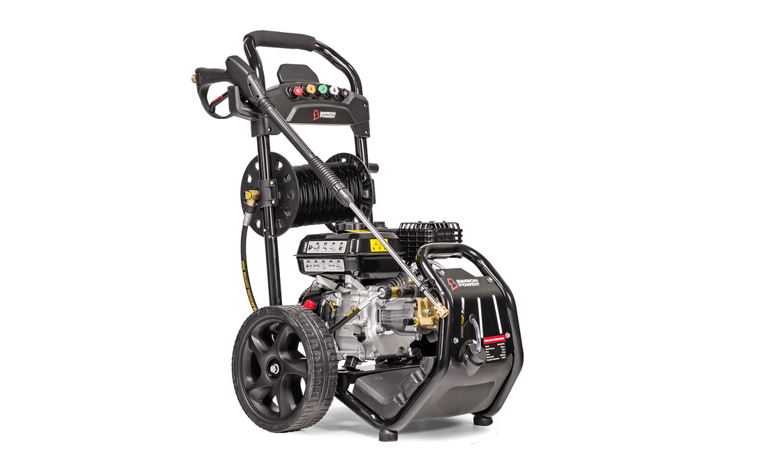 Bimson Power Petrol Pressure Washer 2900 PSI 30m hose