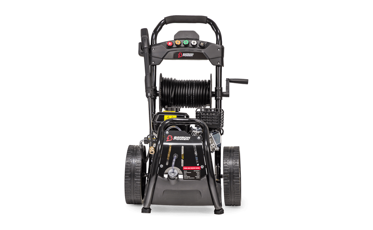 Bimson Power Petrol Pressure Washer 2900 PSI 30m hose