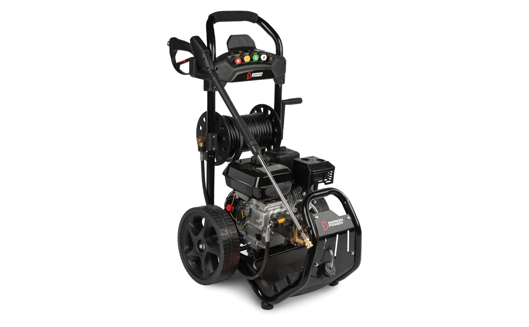 Bimson Power Petrol Pressure Washer 200 Bar (2900 PSI) 9 LPM - 30m hose