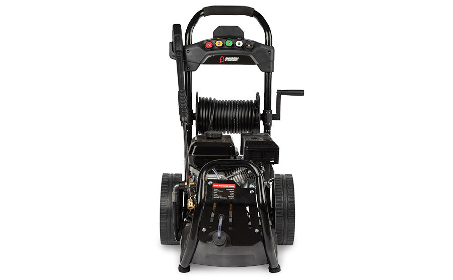 Bimson Power Petrol Pressure Washer 180 Bar (2900 PSI) 9 LPM - 30m hose