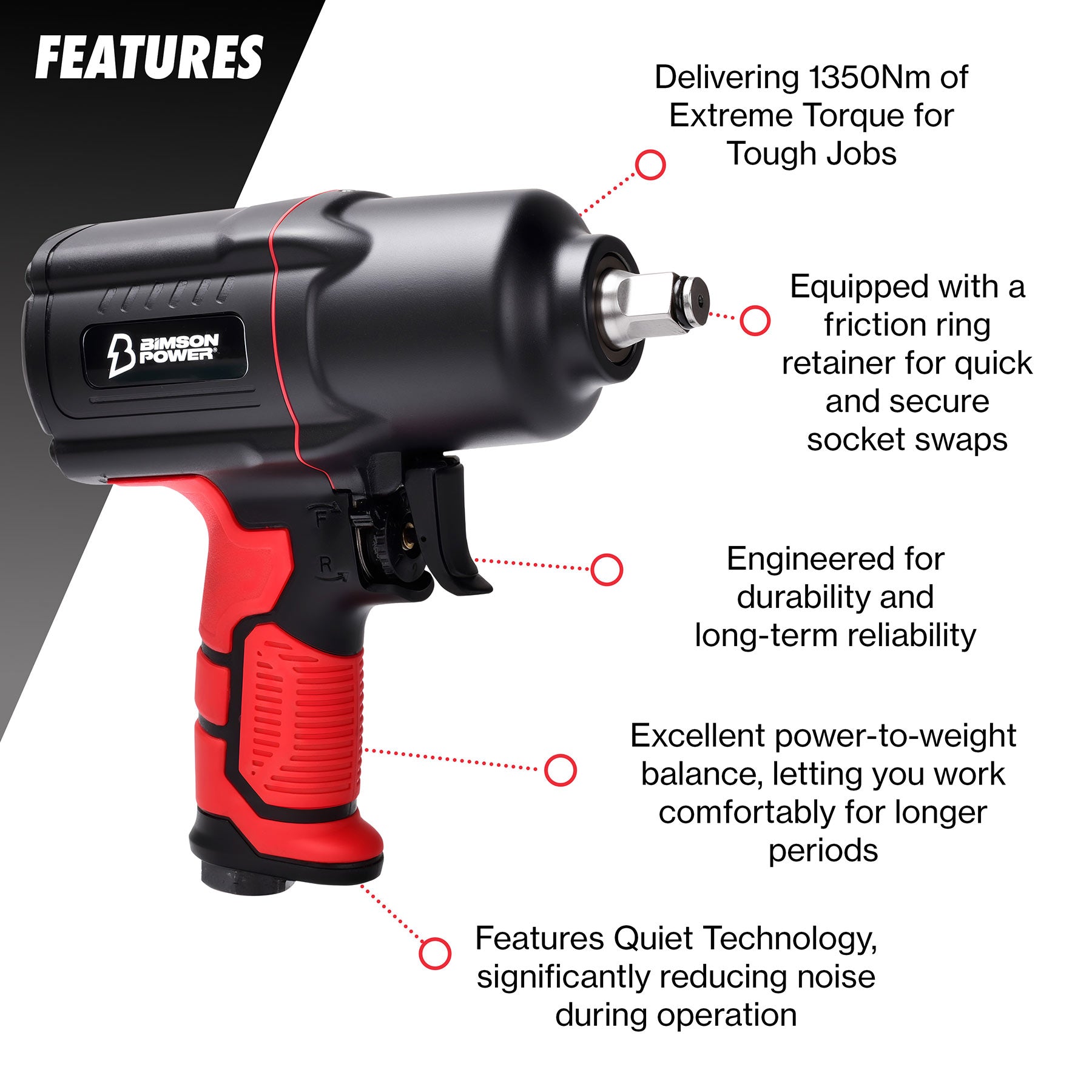 Twin Hammer Pro Air Impact Wrench
