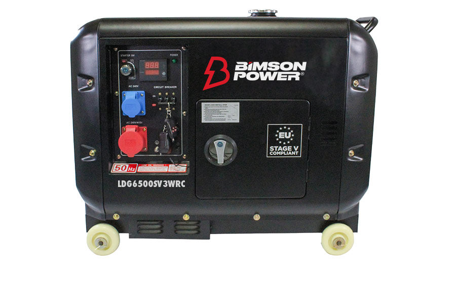 Bimson Power 6.25 kVa Diesel Generator 3 Phase