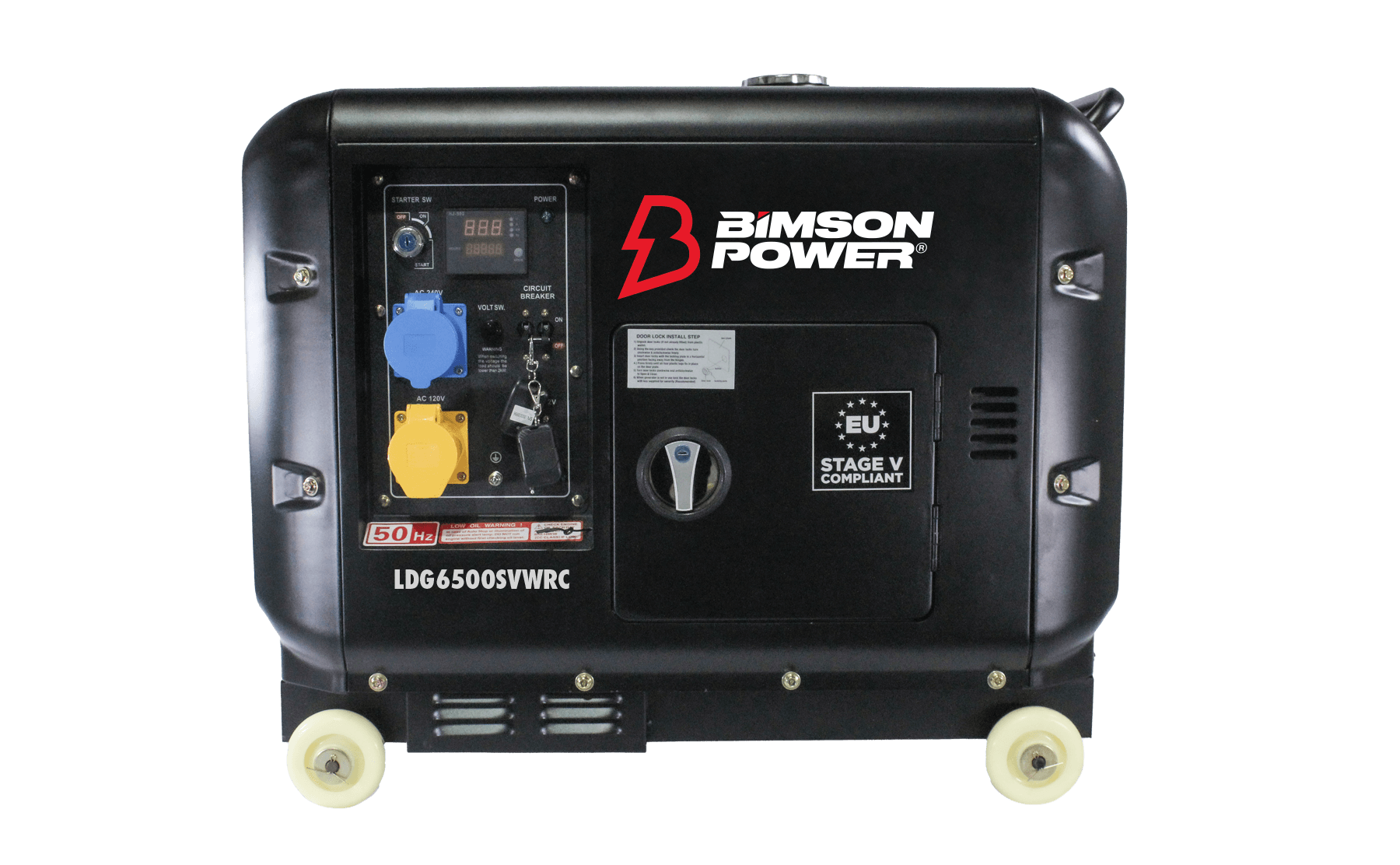 Bimson Power 6.25 kVa Diesel Generator - Wireless Start