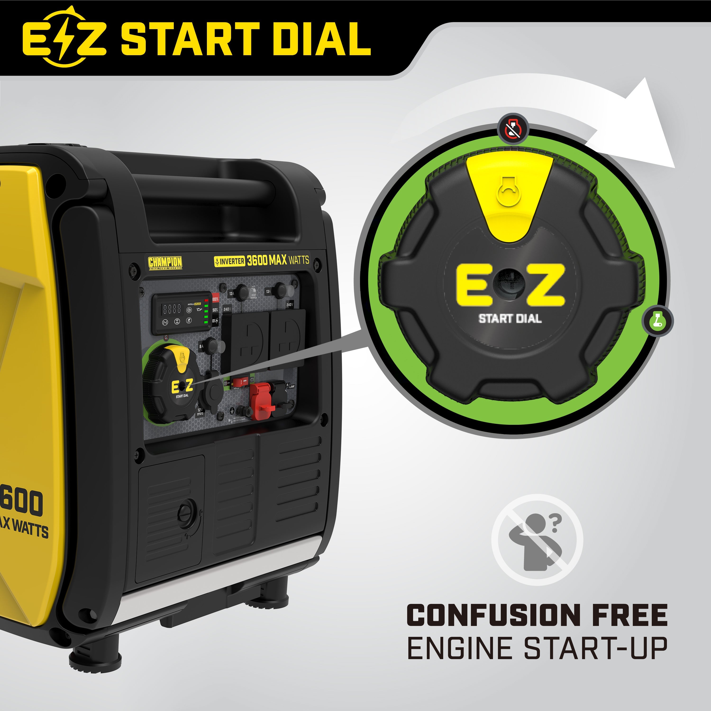 Champion 3600 Watt Inverter Petrol Generator