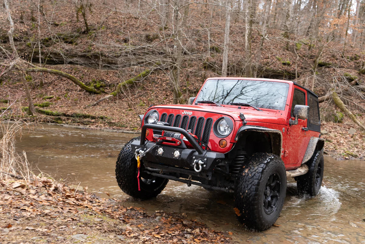 Stealth V2 13500lb Winch - 12v Synthetic Rope