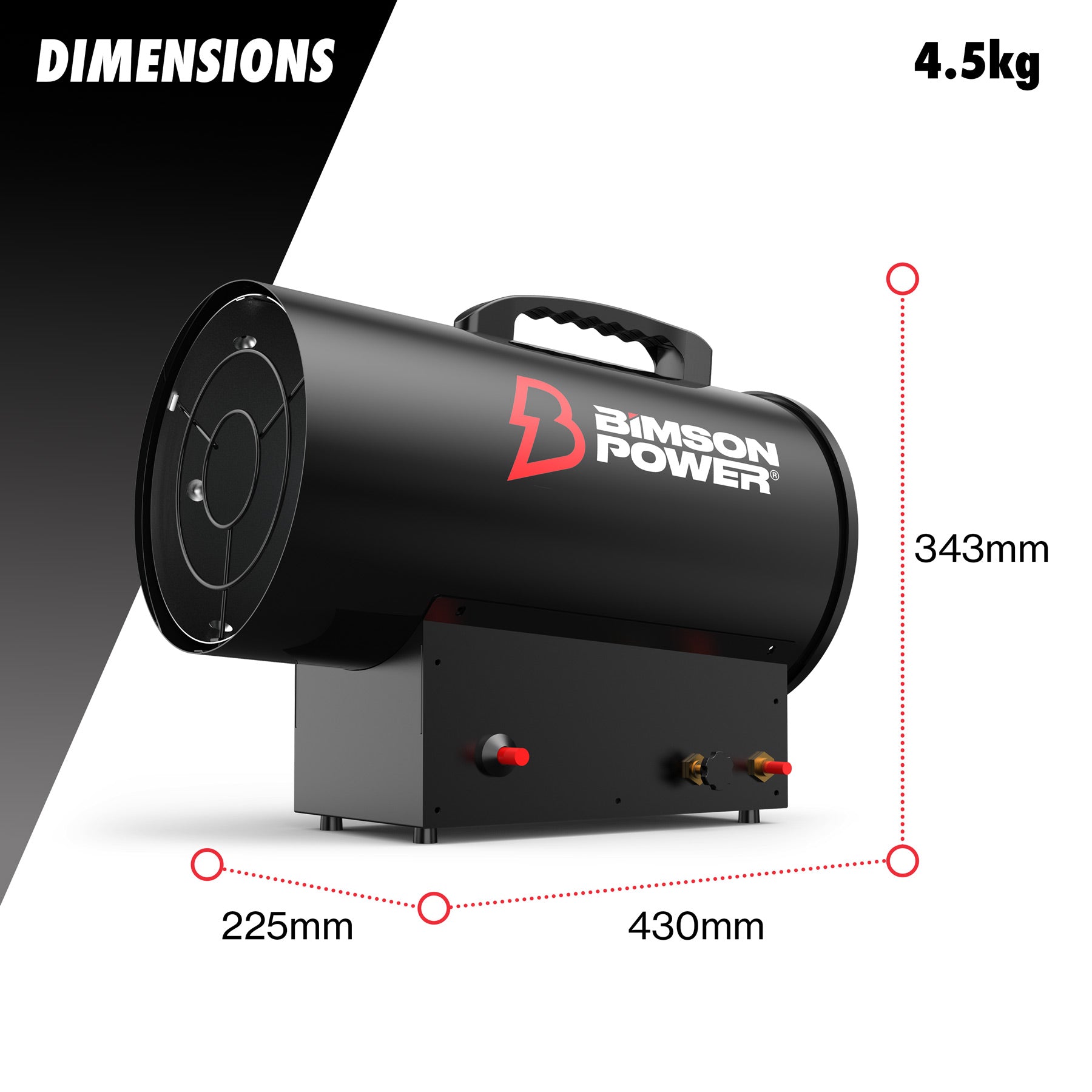 15kW Propane Space Heater