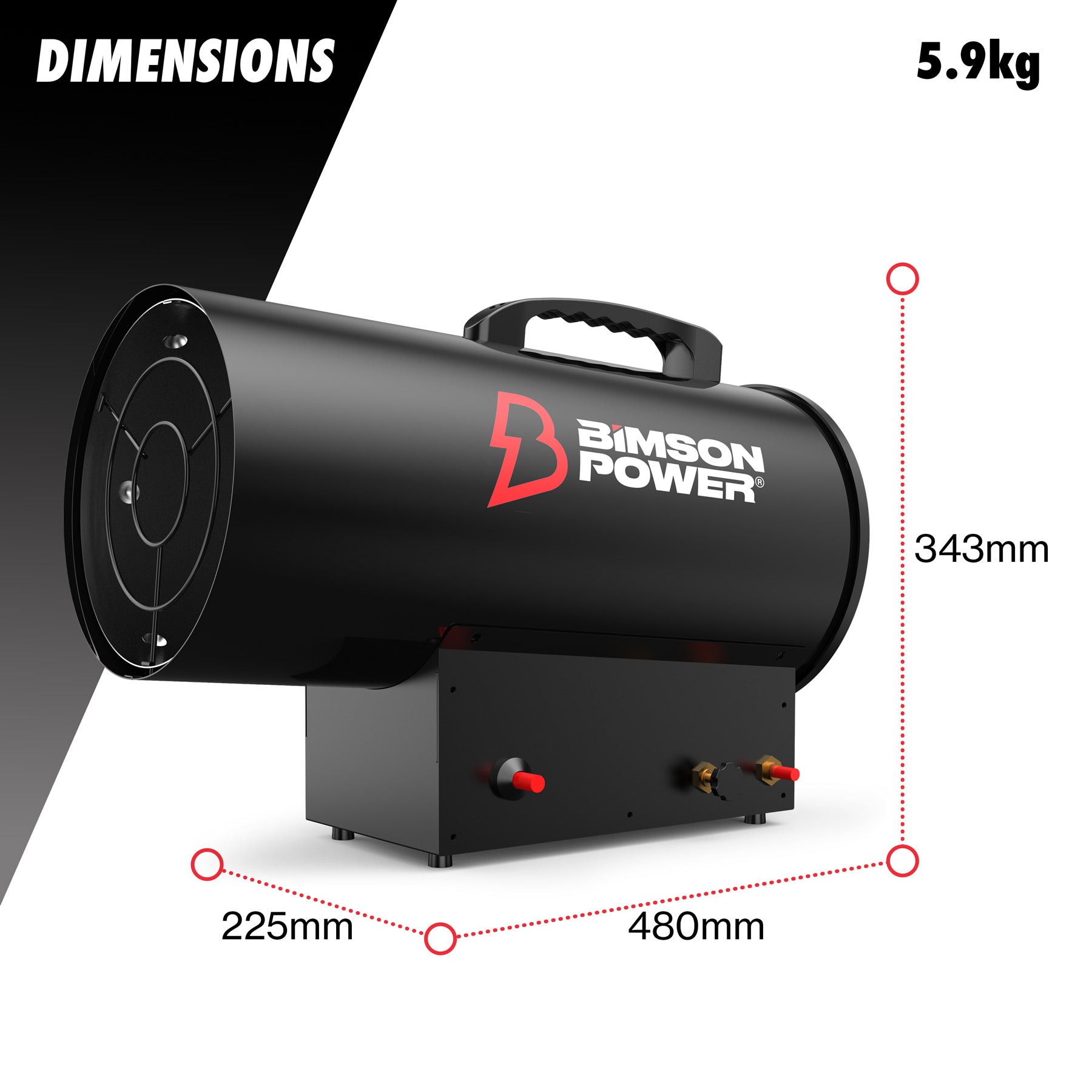30kW Propane Space Heater
