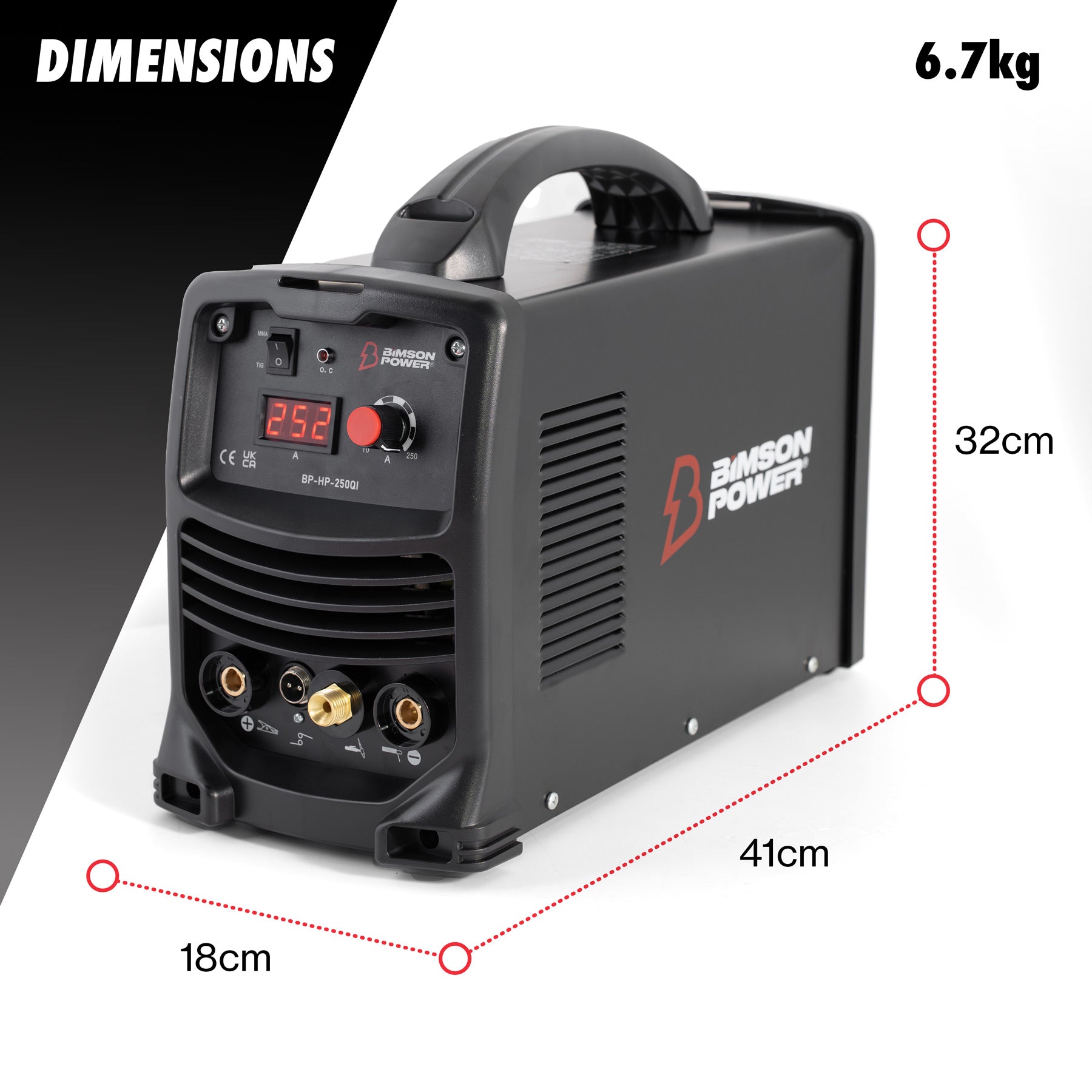 IGBT DC MMA TIG Inverter Welder 250A