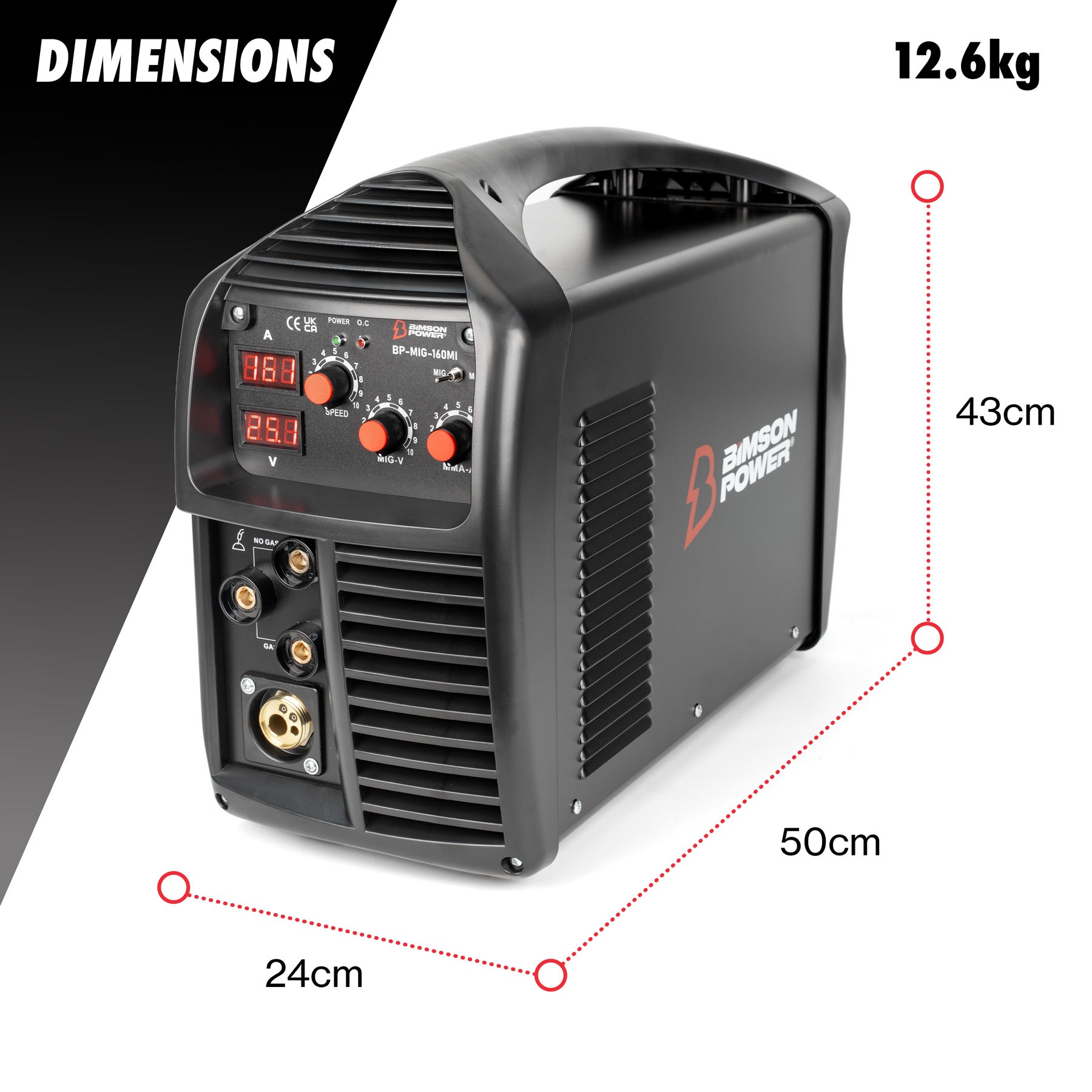 IGBT DC MMA MIG MAG Inverter Welder 160A