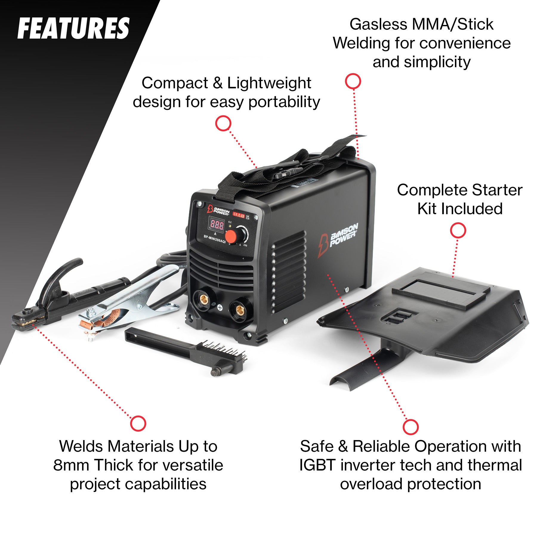 IGBT DC MMA Inverter Welder 200A