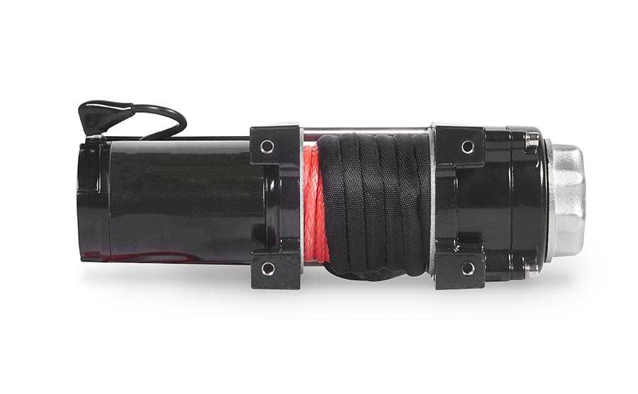 Warrior Ninja 2500lb Winch - 24v Synthetic Rope