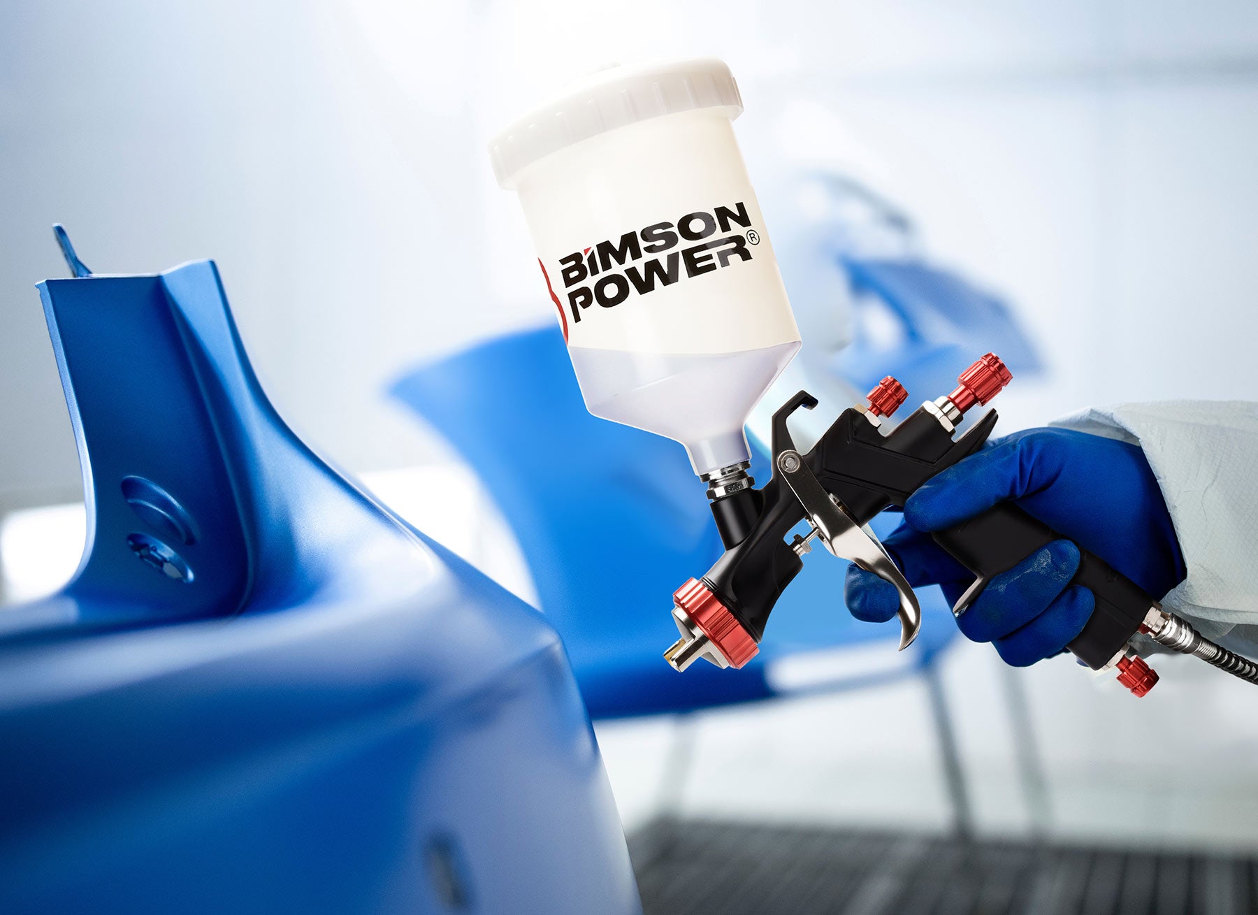 Gravity Spray Gun Kit - 3 Nozzle