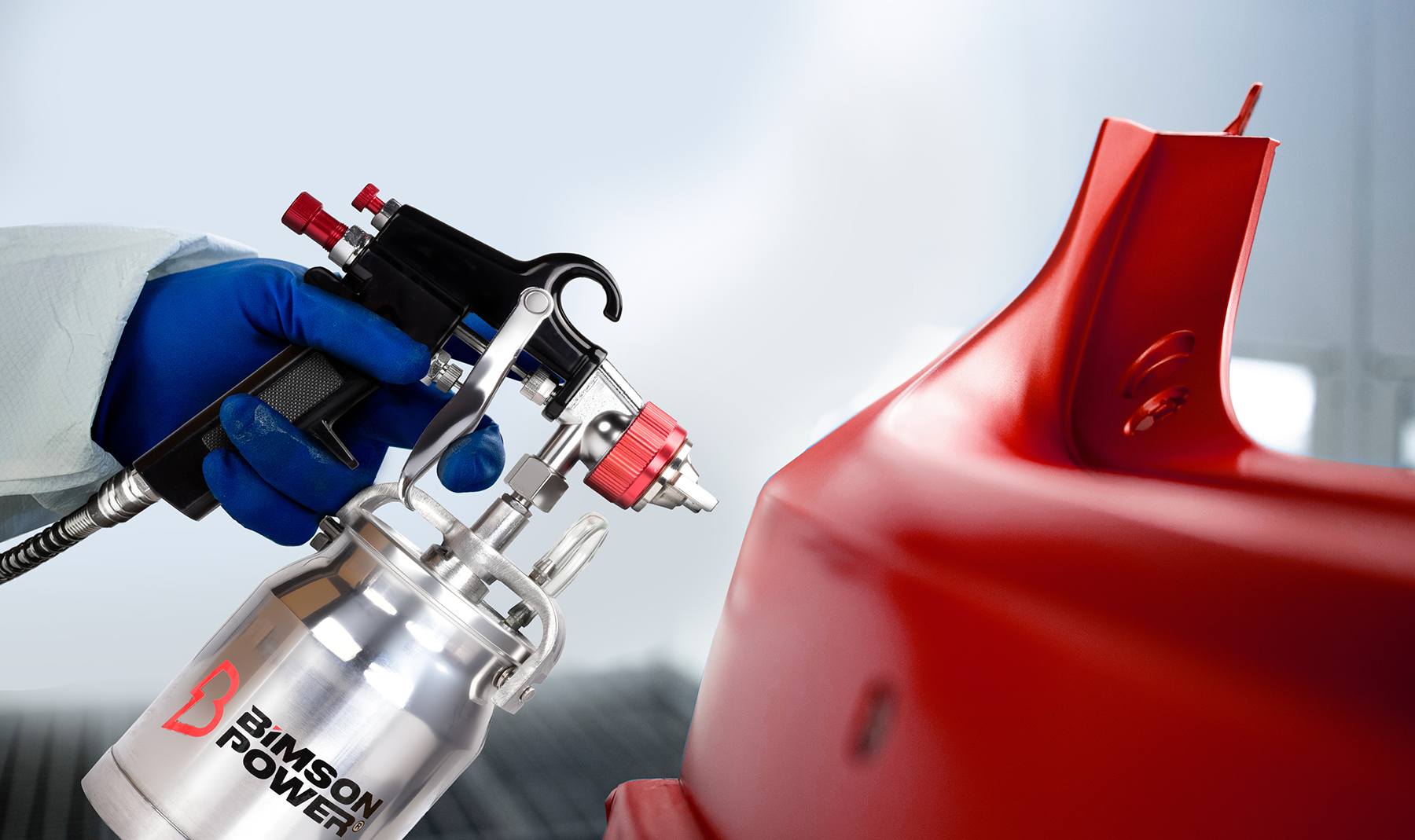 Suction Spray Gun Kit - 3 Nozzle