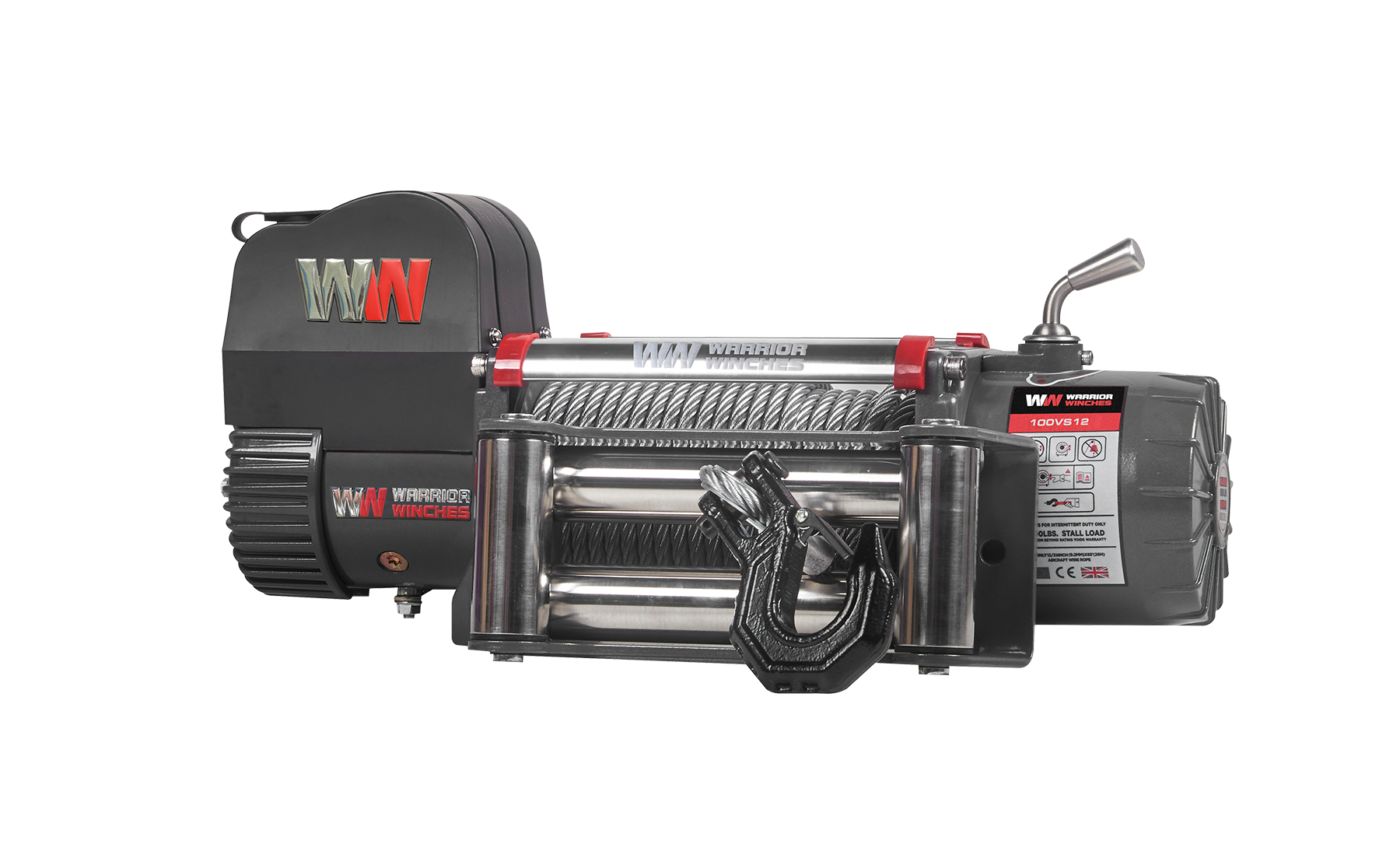 Samurai 8000 Electric Winch - 24v Steel Rope