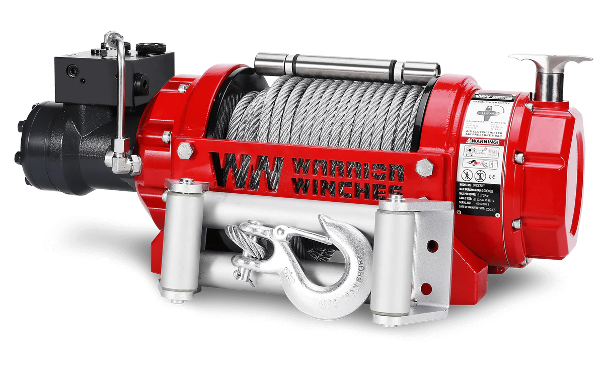 Warrior RV8000 3.6 Tonne Hydraulic Winch