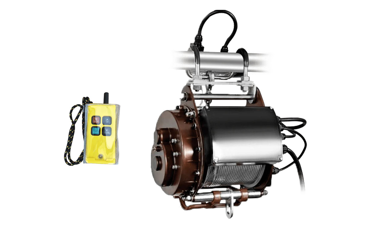 Warrior 500KG Scaffold Hoist - 110v Wireless Remote