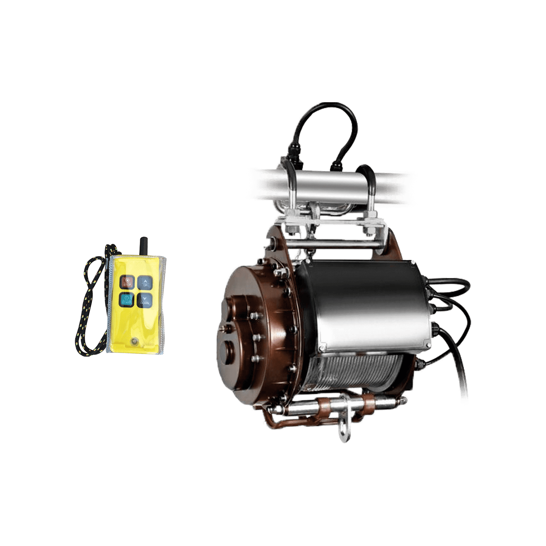 Warrior 500KG Scaffold Hoist - 240v Wireless Remote