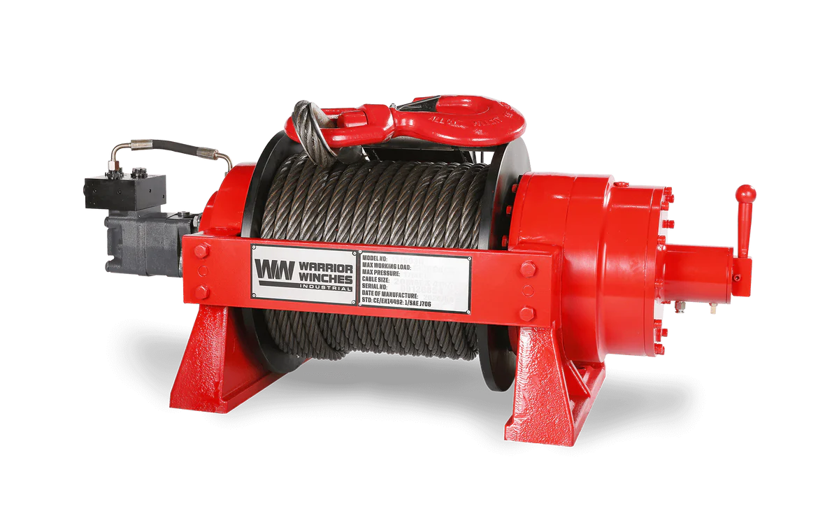 JR13 29,700lb (13.5 Ton) Industrial Hydraulic Winch
