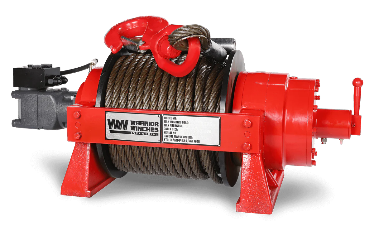 JR15 33,000lb (15 Ton) Industrial Hydraulic Winch