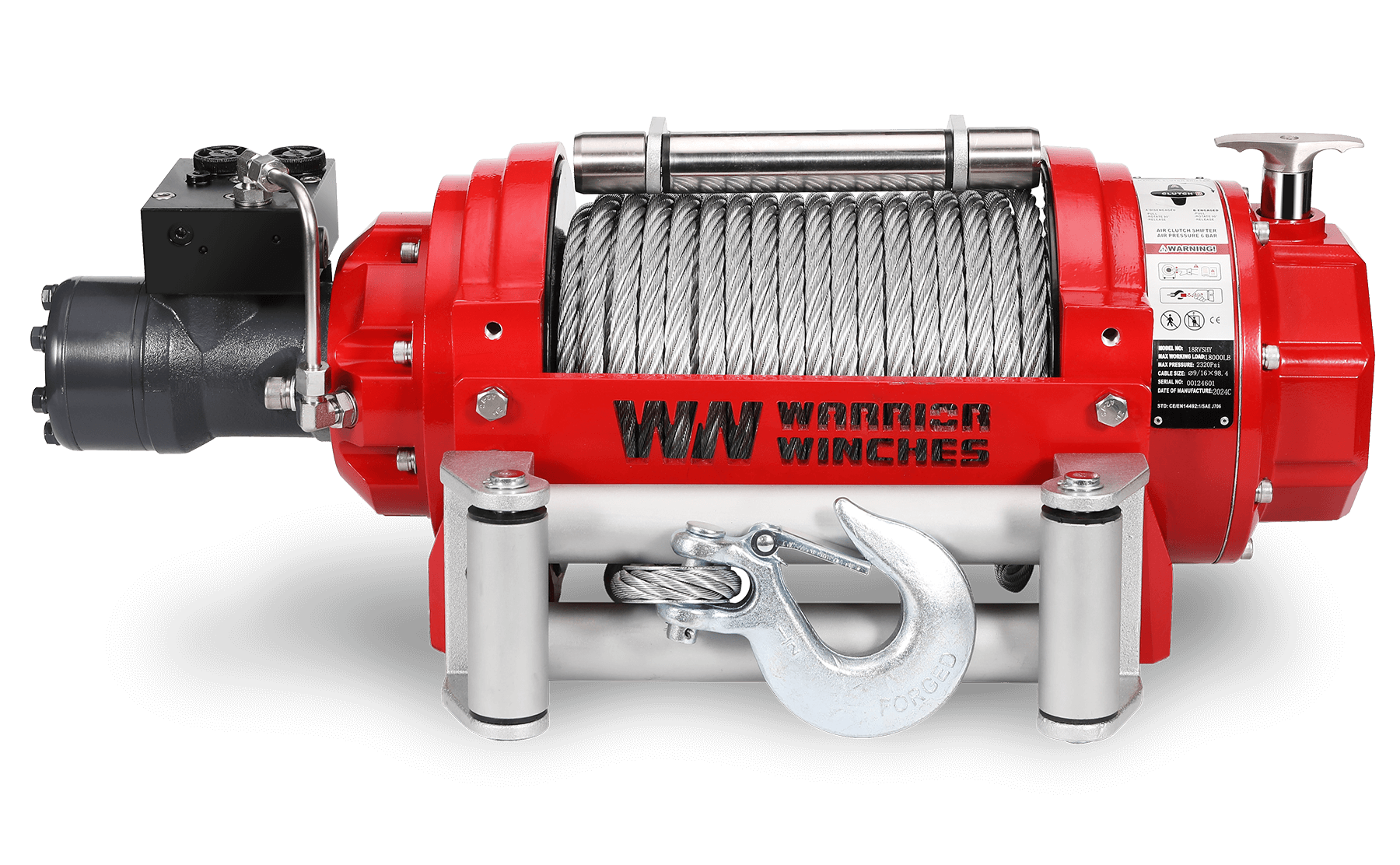 RV 18000 Hydraulic Winch