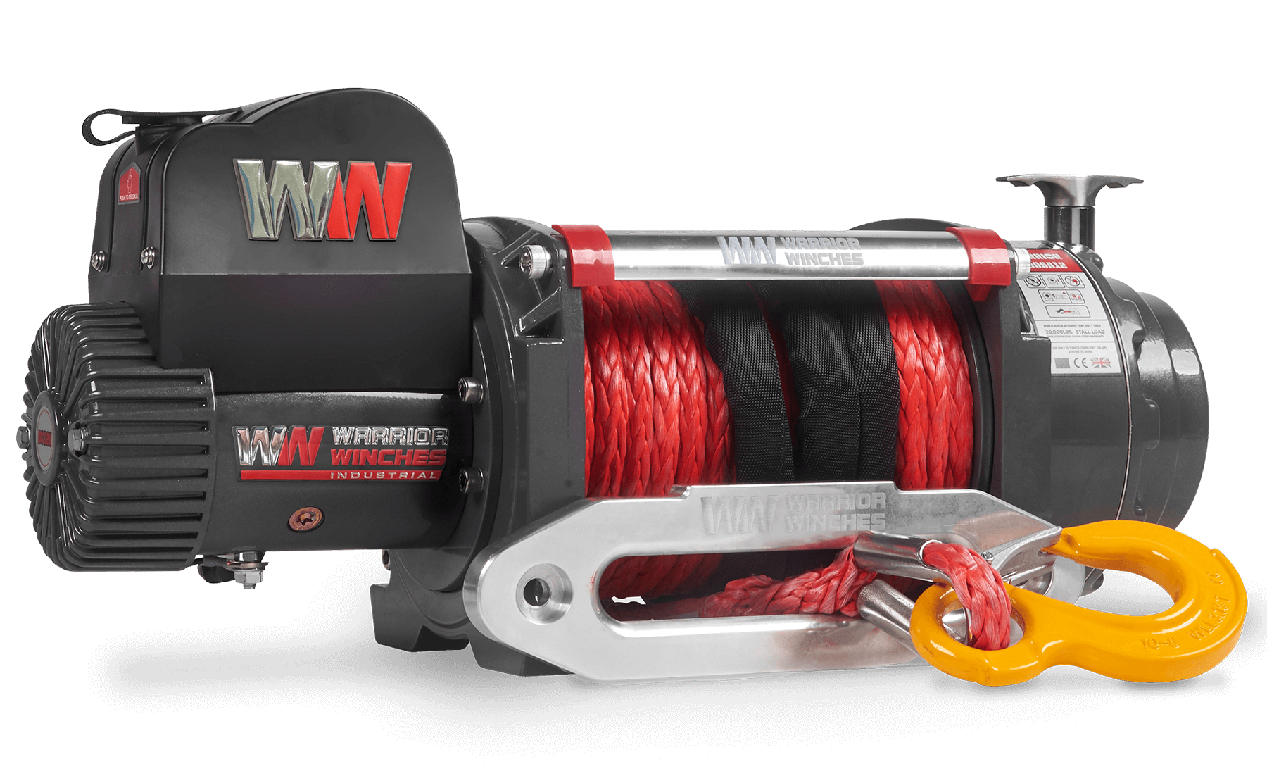 Samurai 20000 Electric Winch - 24v Synthetic Rope