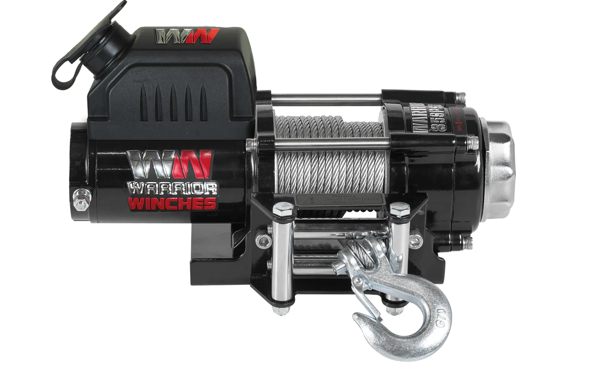 Warrior Ninja 3500lb Winch - 12v Steel Rope
