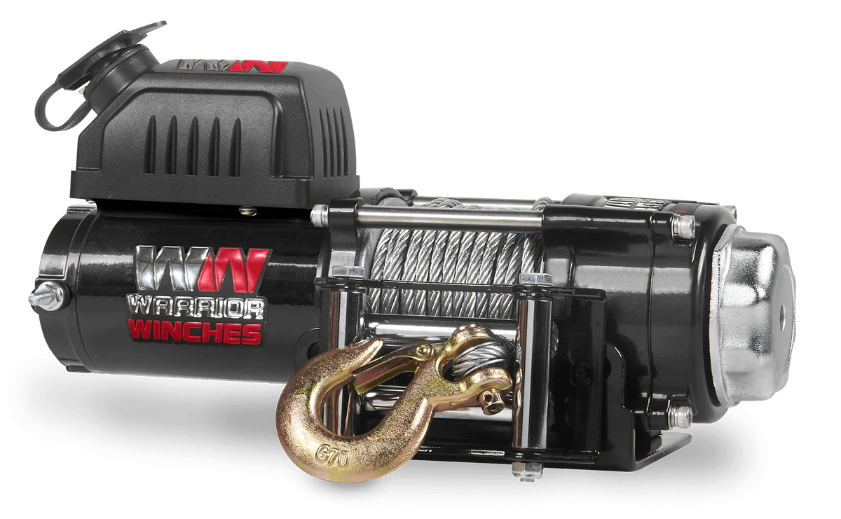 Warrior Ninja 3500lb Winch - 12v Steel Rope