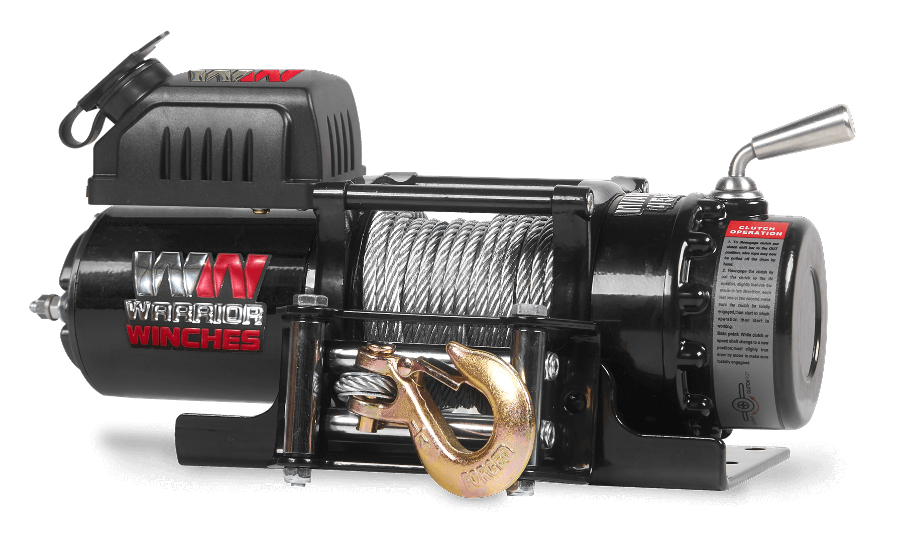 Ninja 4500 Electric Winch - 12v Steel Rope