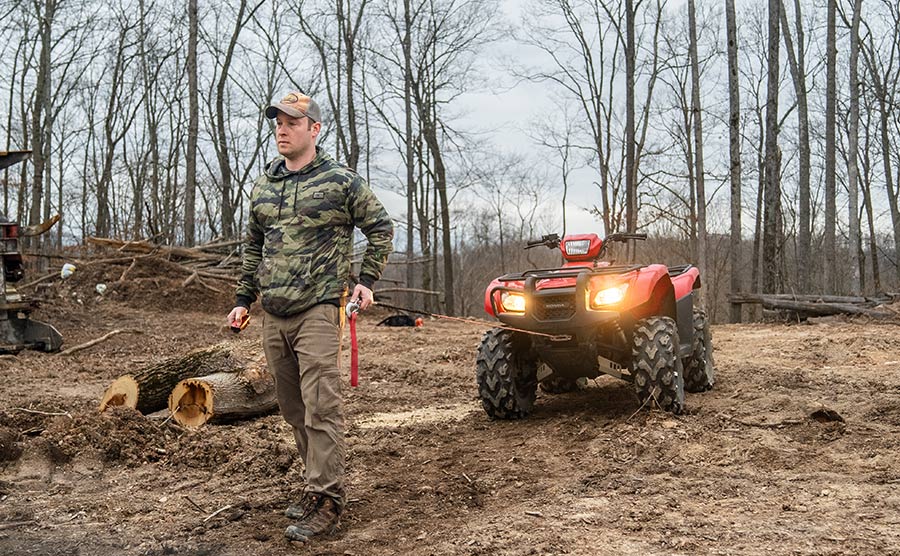 Warrior Ninja 2500lb Winch - 12v Steel Rope