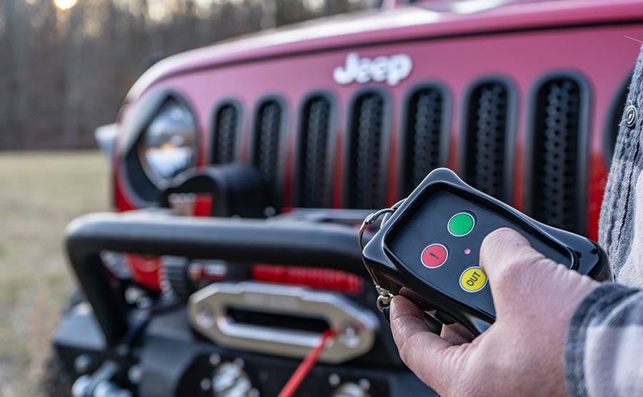 Warrior Samurai V2 Next Gen 12000lb Winch - 12v Synthetic Rope