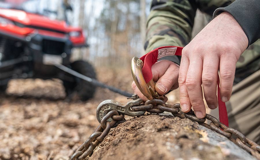 Stealth 3500lb Winch - 12v Synthetic Rope