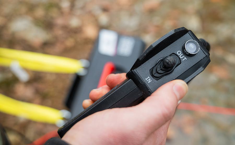 Warrior Trojan Portable 4000lb Electric Winch - Steel Rope