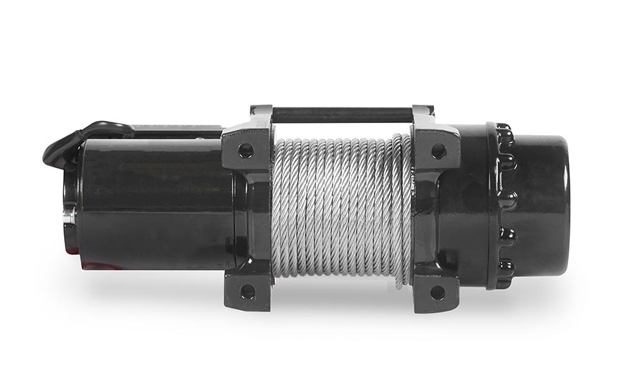 Warrior Ninja 4500lb Winch - 12v Steel Rope