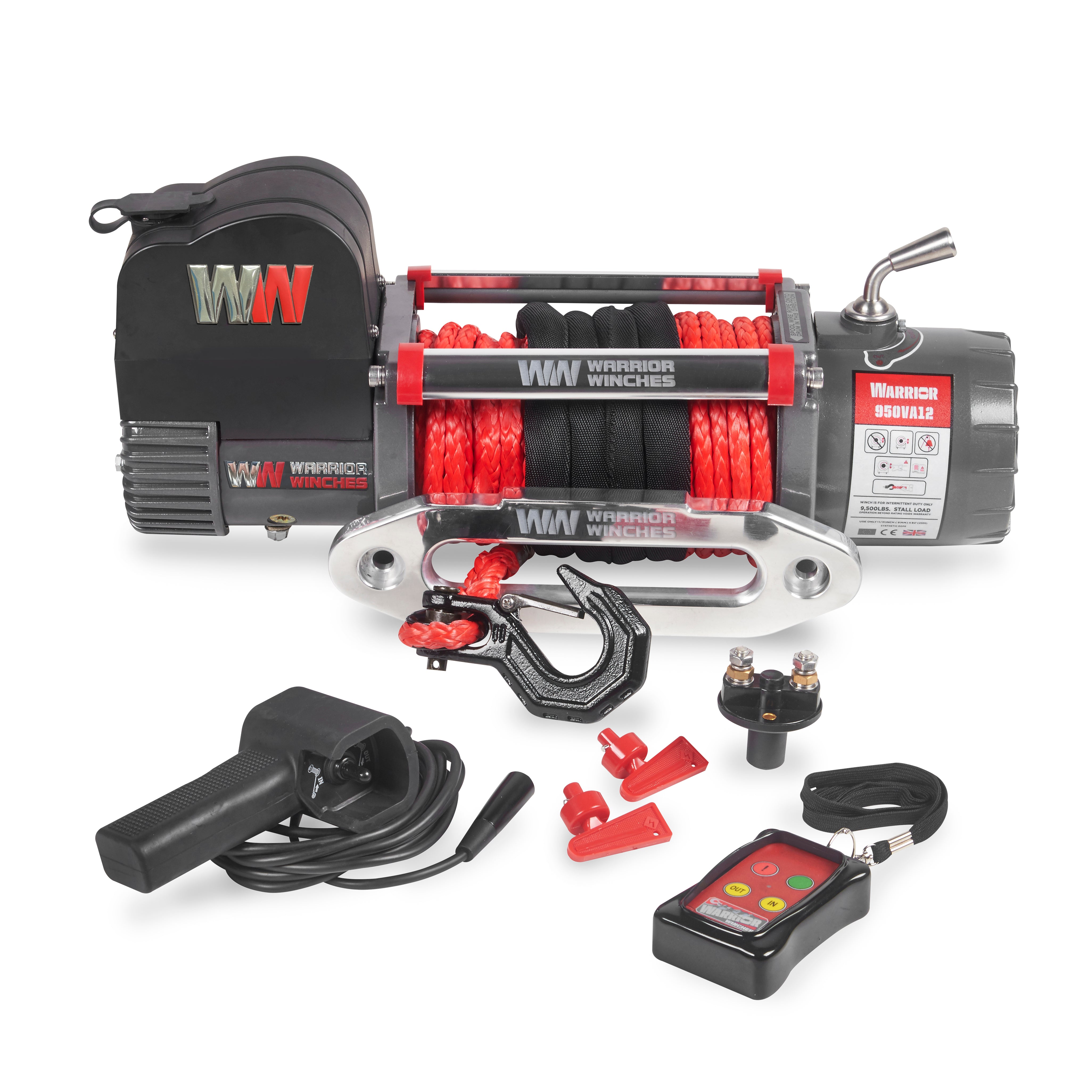 Warrior Samurai V2 Next Gen 9500lb Winch