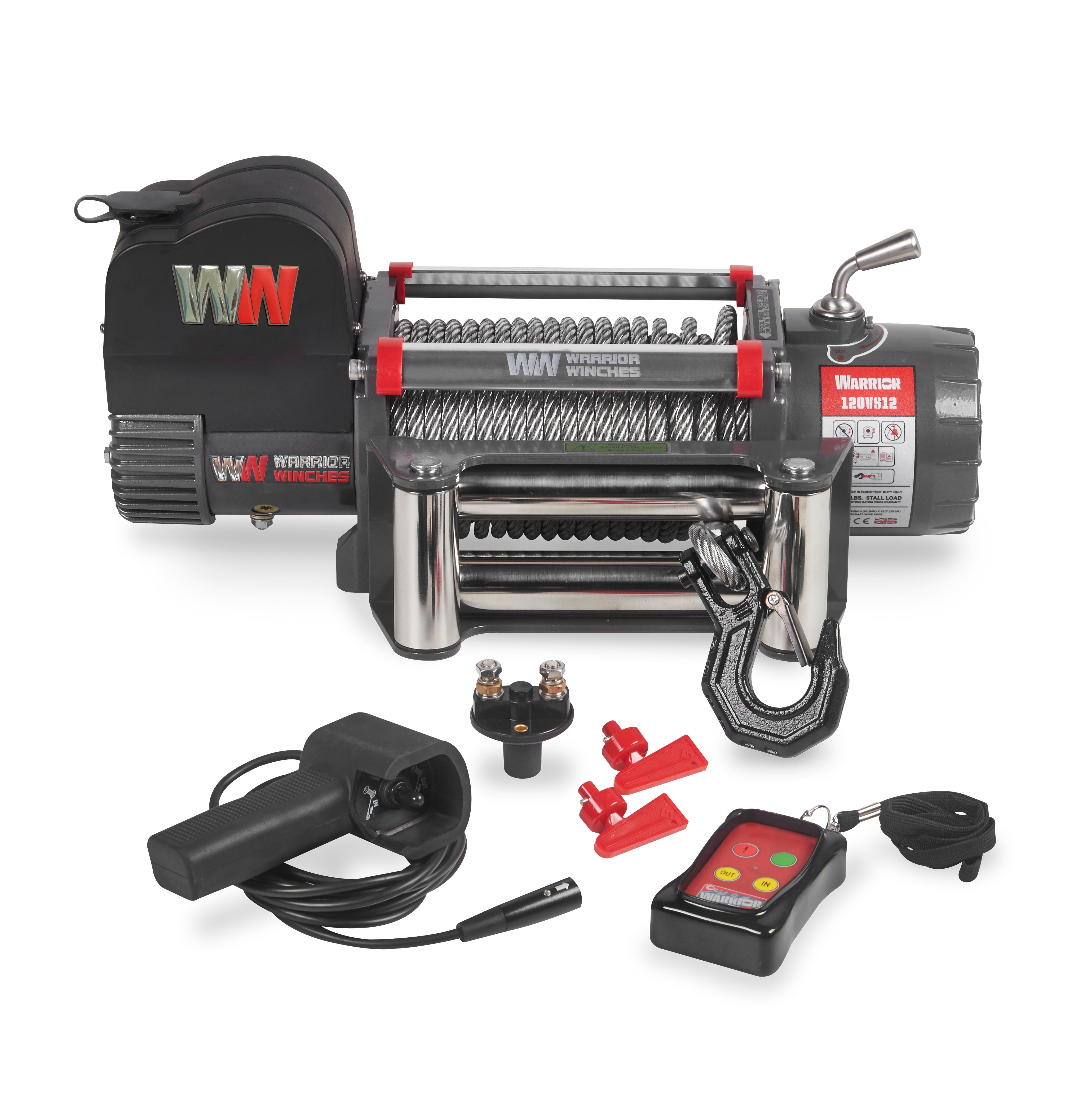 Warrior Samurai V2 Next Gen 12000lb Winch
