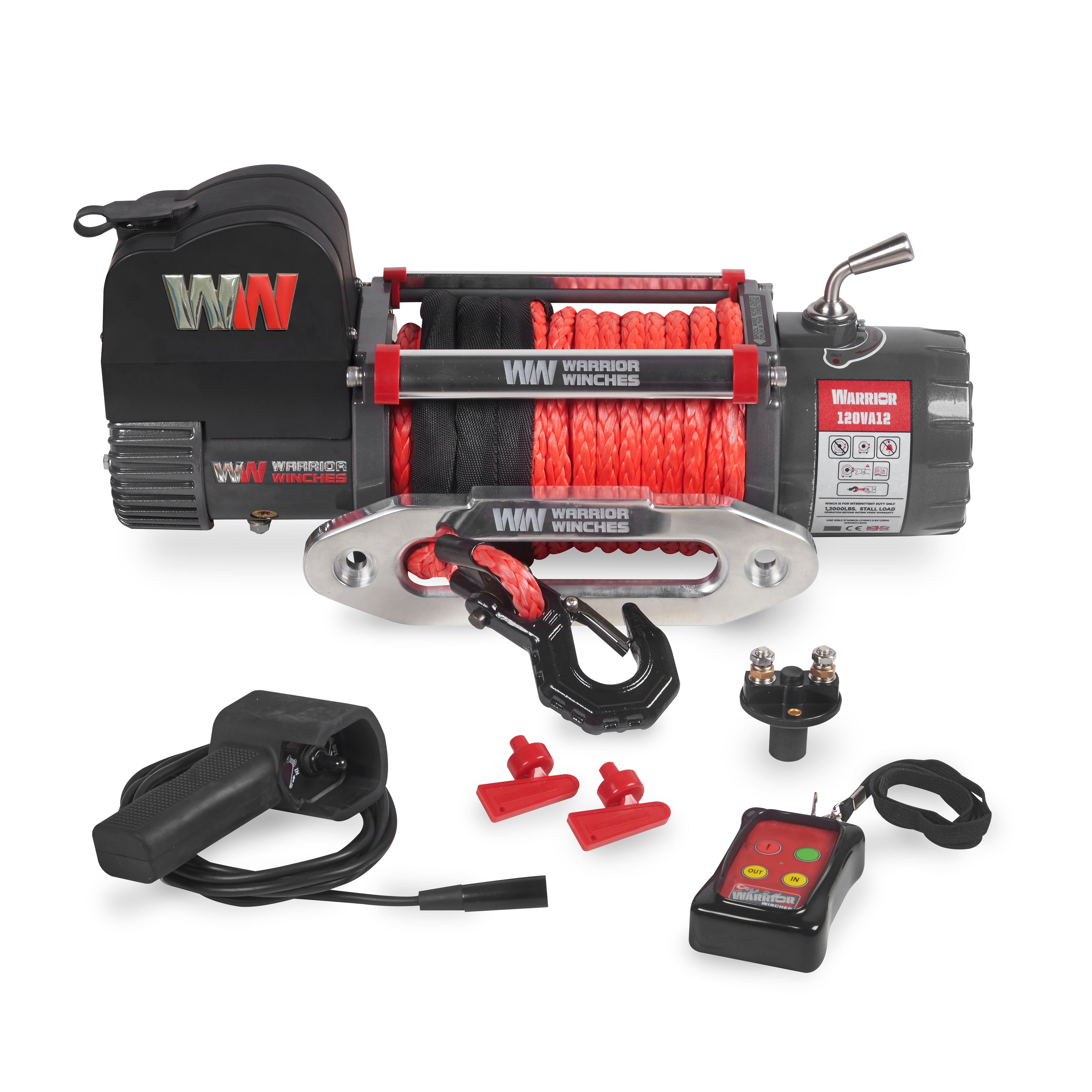 Warrior Samurai V2 Next Gen 12000lb Winch