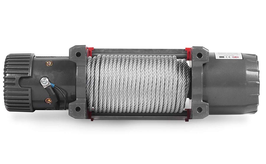 Warrior Samurai V2 Next Gen 8000lb Winch - 24v Steel Rope
