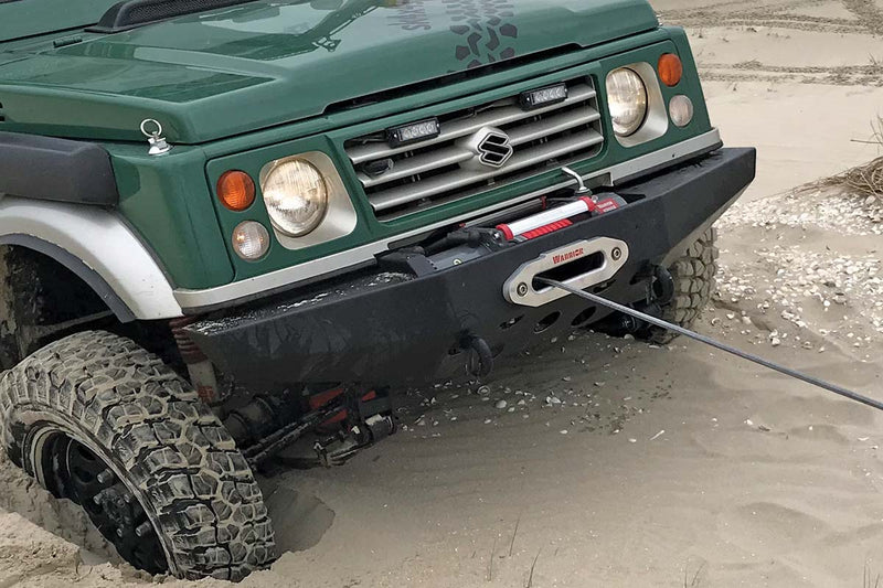 Armortek Winch Rope pulley 4x4 out of the sand