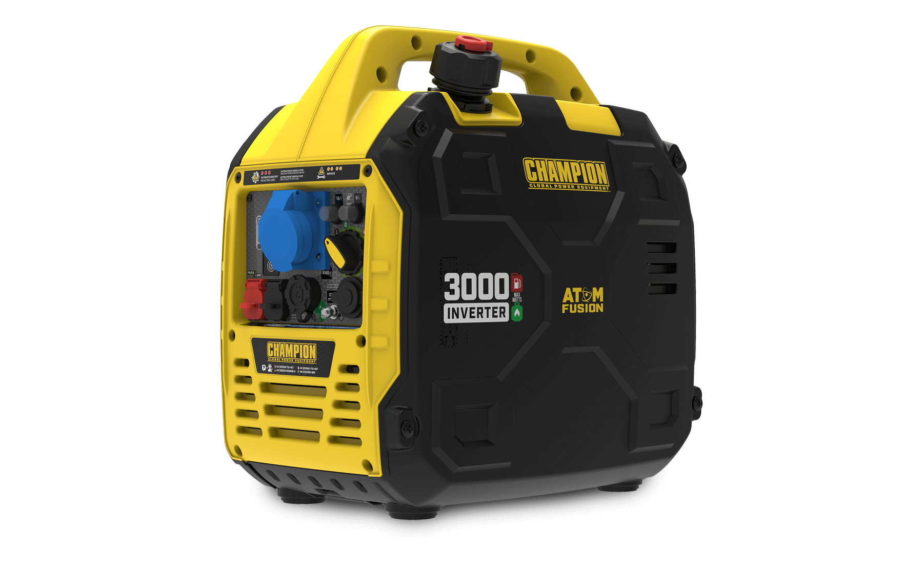 Champion 3000 Watt "Atom Fusion" Dual Fuel Inverter Generator