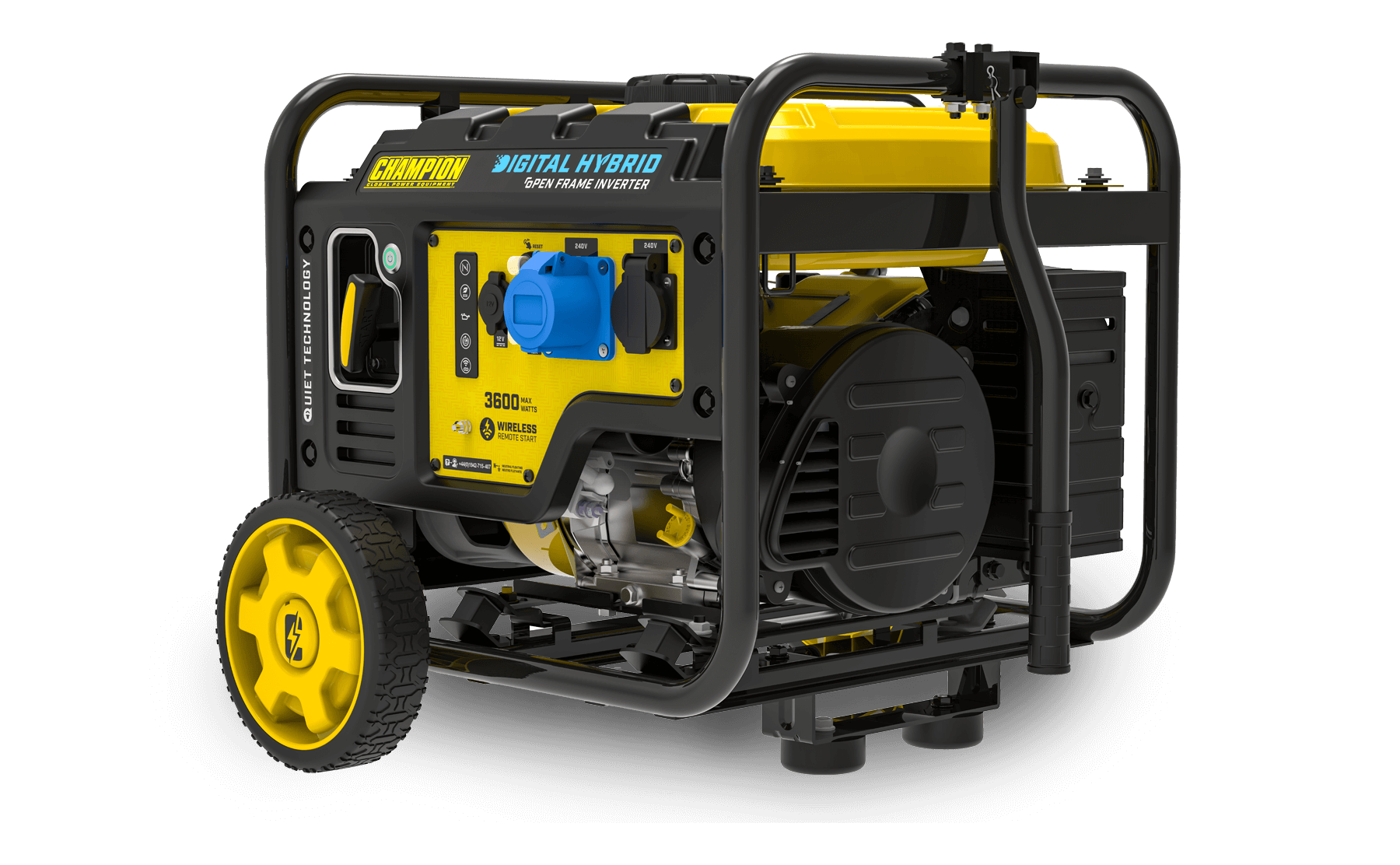 Champion 3600 Watt Digital Hybrid Petrol Inverter