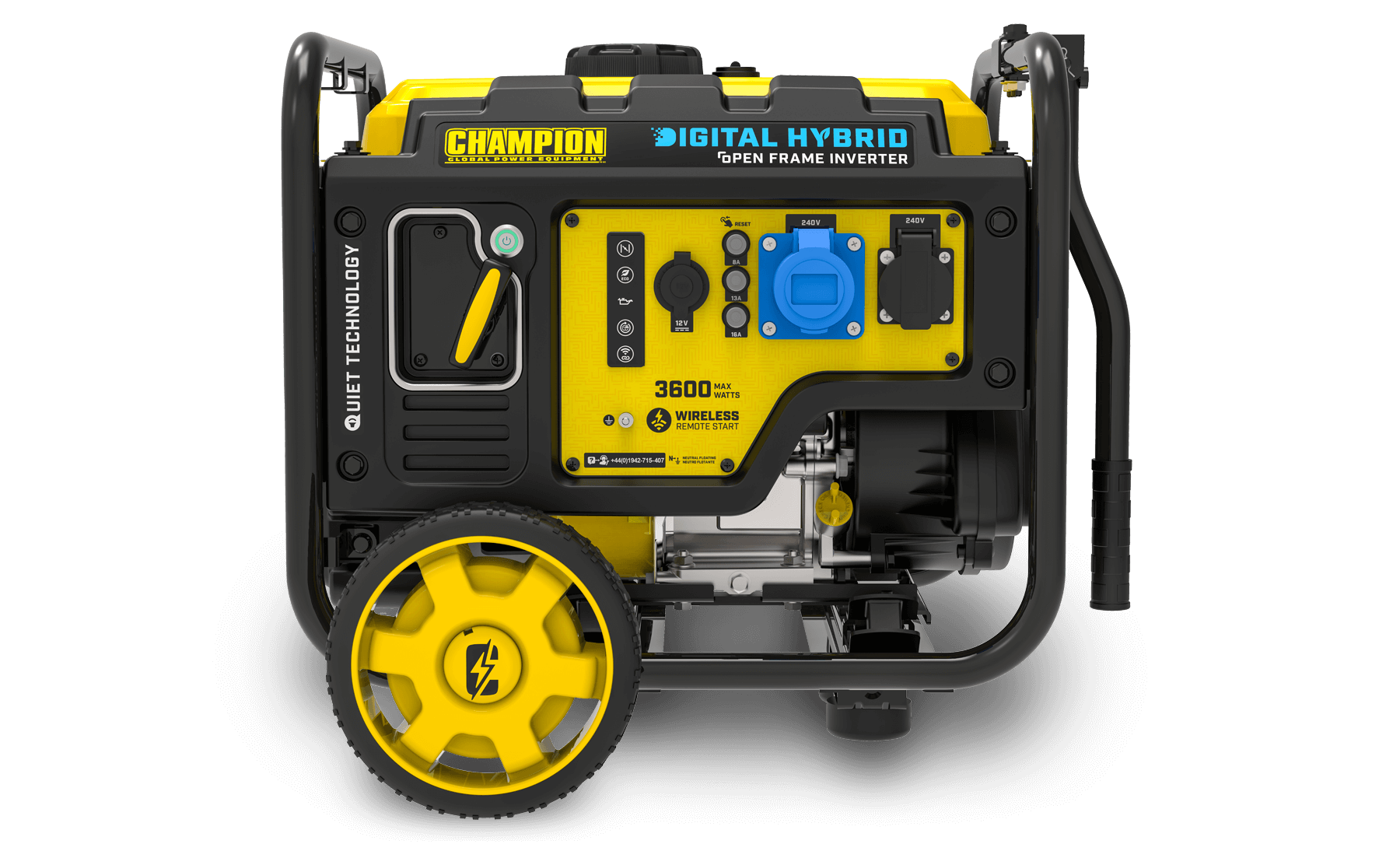 Champion 3600 Watt Digital Hybrid Petrol Inverter
