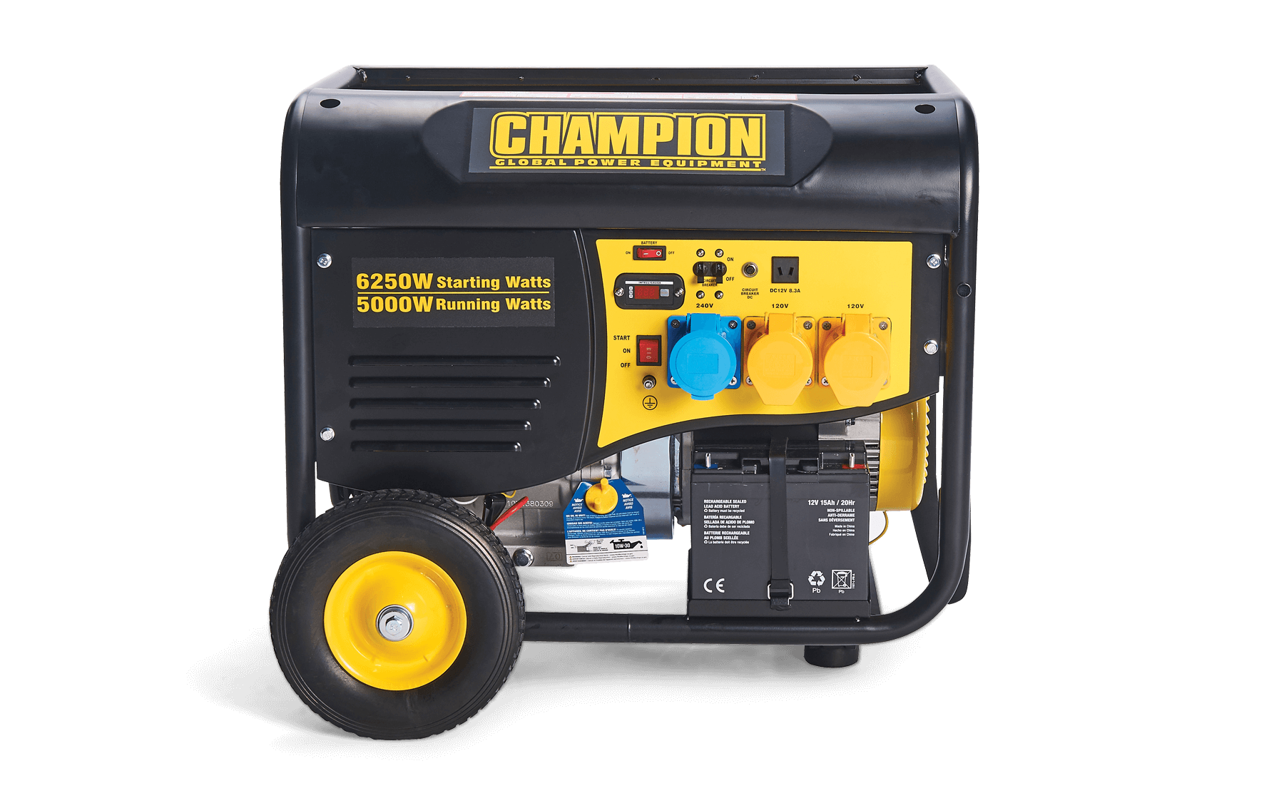 Champion 5500 Watt Petrol Generator With Remote Start